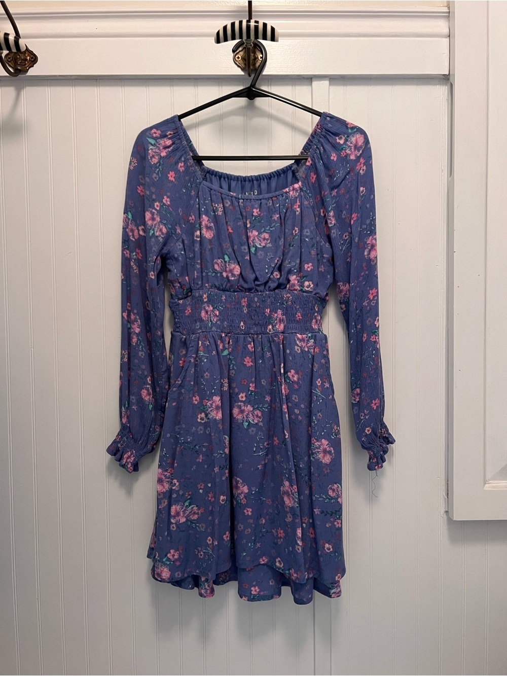 Limited Too Girls Floral with pocket dress size 10